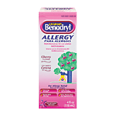 Benadryl&nbsp;Allergy Medicine&nbsp;Children's Cherry Liquid Full-Size Picture